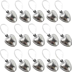 15 count Stainless Steel  Ball 1.5 Inch  Infuser Strainers  Strainer Filters  Interval Diffuser for