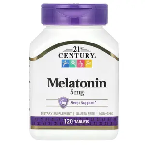 21st Century Melatonin, 5 mg, 120 Tablets