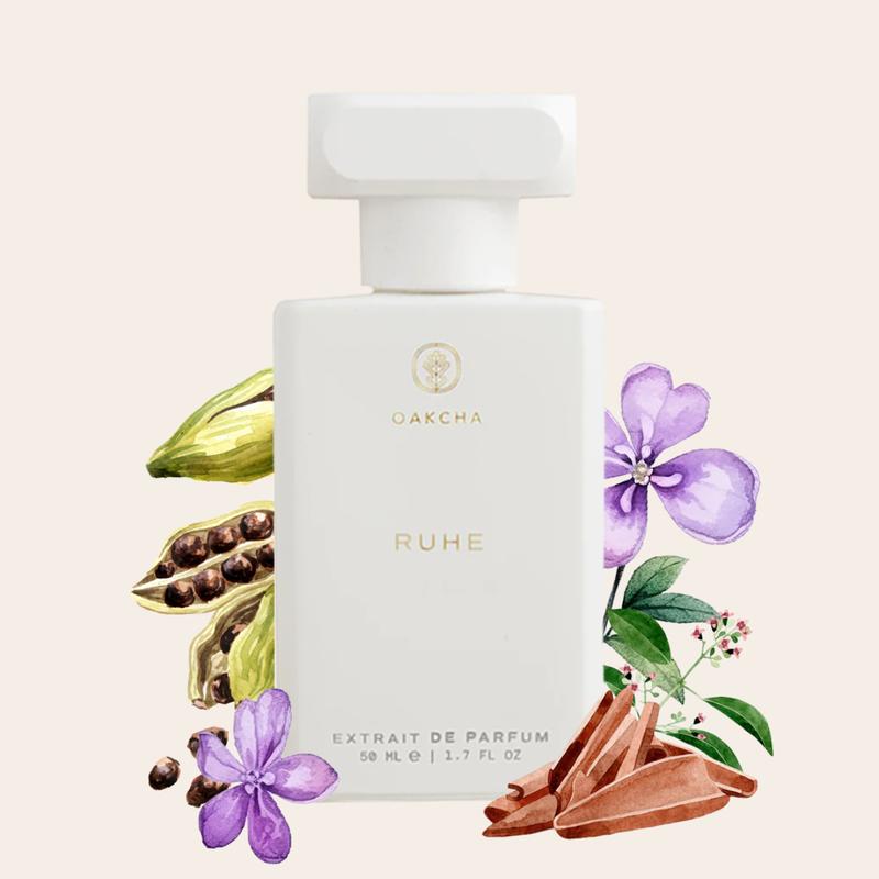 Ruhe – Woody Powdery Leather Extrait de Parfum | Iris, Sandalwood & Leather | Unisex Fragrance