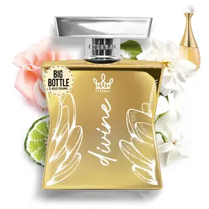 Eternal Divine - Inspired by Designer Fruity Jasmine Perfume - 3.4 oz (100ml) - EDP - Long-lasting - Vegan - Clean Ingredients - Perfume Spray for Women - 2000 sprays per bottle