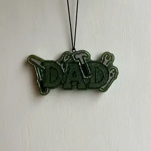 Small Dad Scented Car Freshie