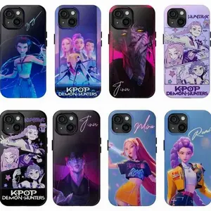 Derpy And Sussy K-Pop Demon Hunters Phone Case, Trending Phone Cases Phone Cover Hard Case Tough Phone Case