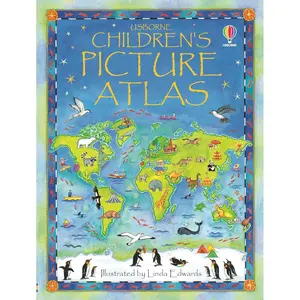 Children's Picture Atlas Hardcover – Picture Book, May 7, 2024