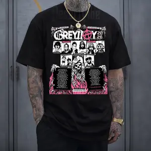 GreyDay 2026 v1 Tour Shirt Icideboys Hip-Hop G59 Shirt Gift for Fan G59 Merch Scrim Ruby Unisex Concert Tee