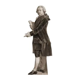 Advanced Graphics  67 x 28 in. John Adams Cardboard Cutout