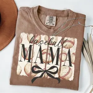 Comfort Colors Vintage Baseball Mama T-shirt Distressed Mothers Day Gift For Baseball Mom Gift For Baseball Lover Mothers Day Tshirt