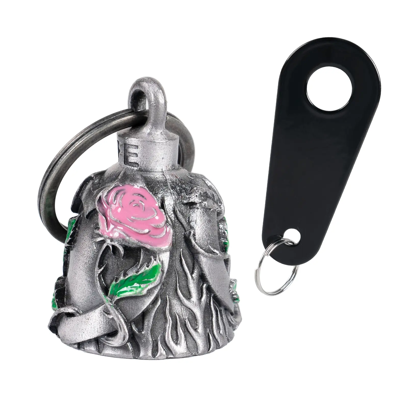 Dream Apparel Christmas/Halloween Bell, Gremlin/Guardian Motorcycle Bell/Motorcycle Key Chain for Bikers Women Men W/Hanger,Biker Bell for Riders,Good Luck Riding Bell Spirit Bell Moto Accessories