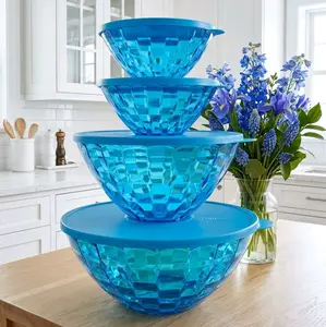 Prisma Bowl Set in Blue