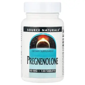 Source Naturals Pregnenolone, 50 mg, 120 Tablets