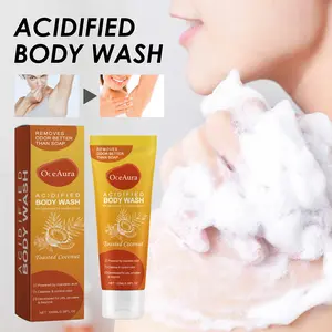 OceAura Coconut Vanilla Fragrance Body Wash - Deeply Cleanser for Moisturization, Hydrating Cleansing, and Long-Lasting Fragrance Skincare Moisturizer Moisture Gentle turmeric soap bar turmeric kojic acid soap