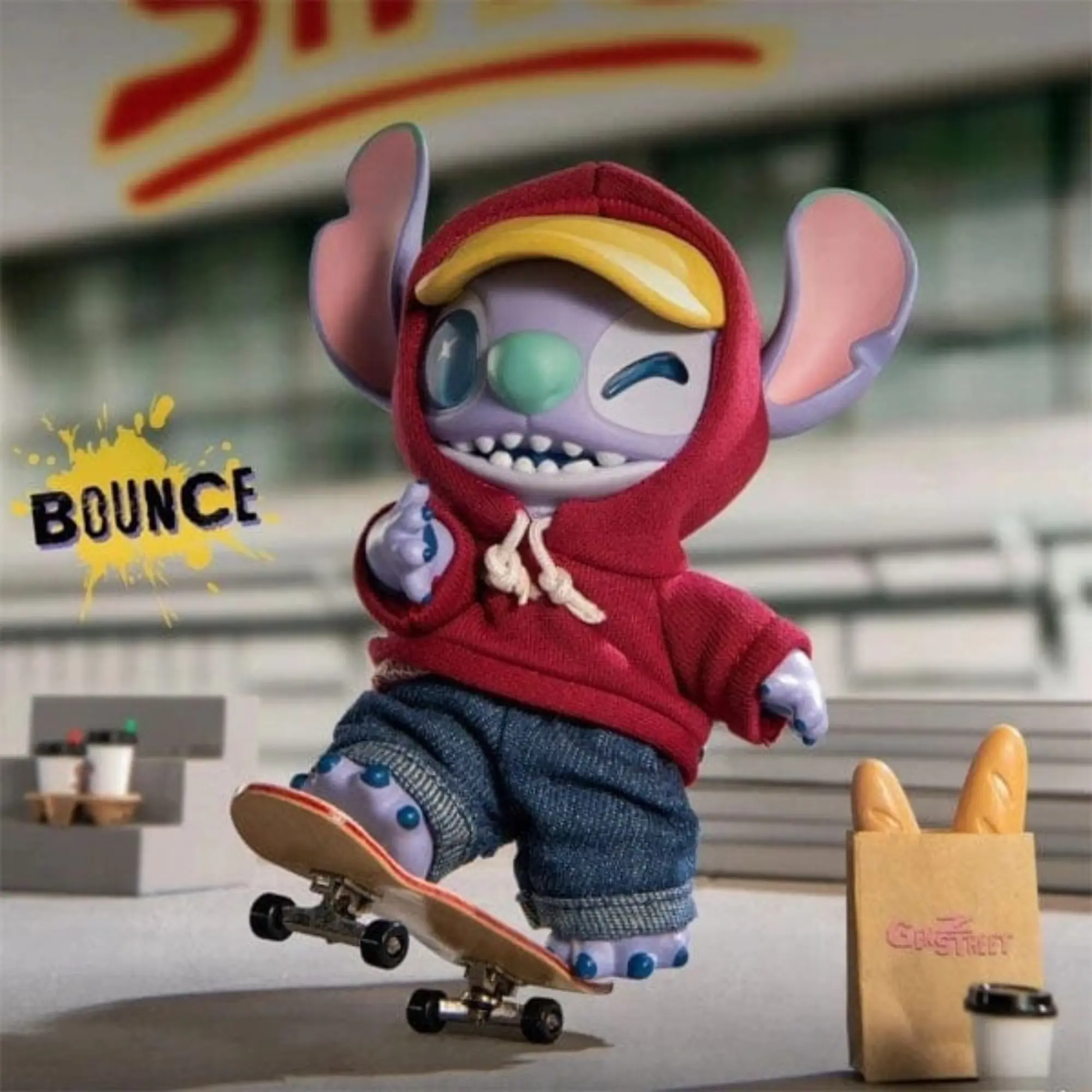 ディズニー スティッチ MINISO GenZ Street シークレット Miniso x Disney: GenZ Street Stitch Vinyl Figurine Blind Box