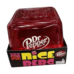 NeeDoh Dr Pepper Nice Cube 2026 Limited Edition – Super Soft Squishy Fidget Toy, Stress Relief Sensory Cube