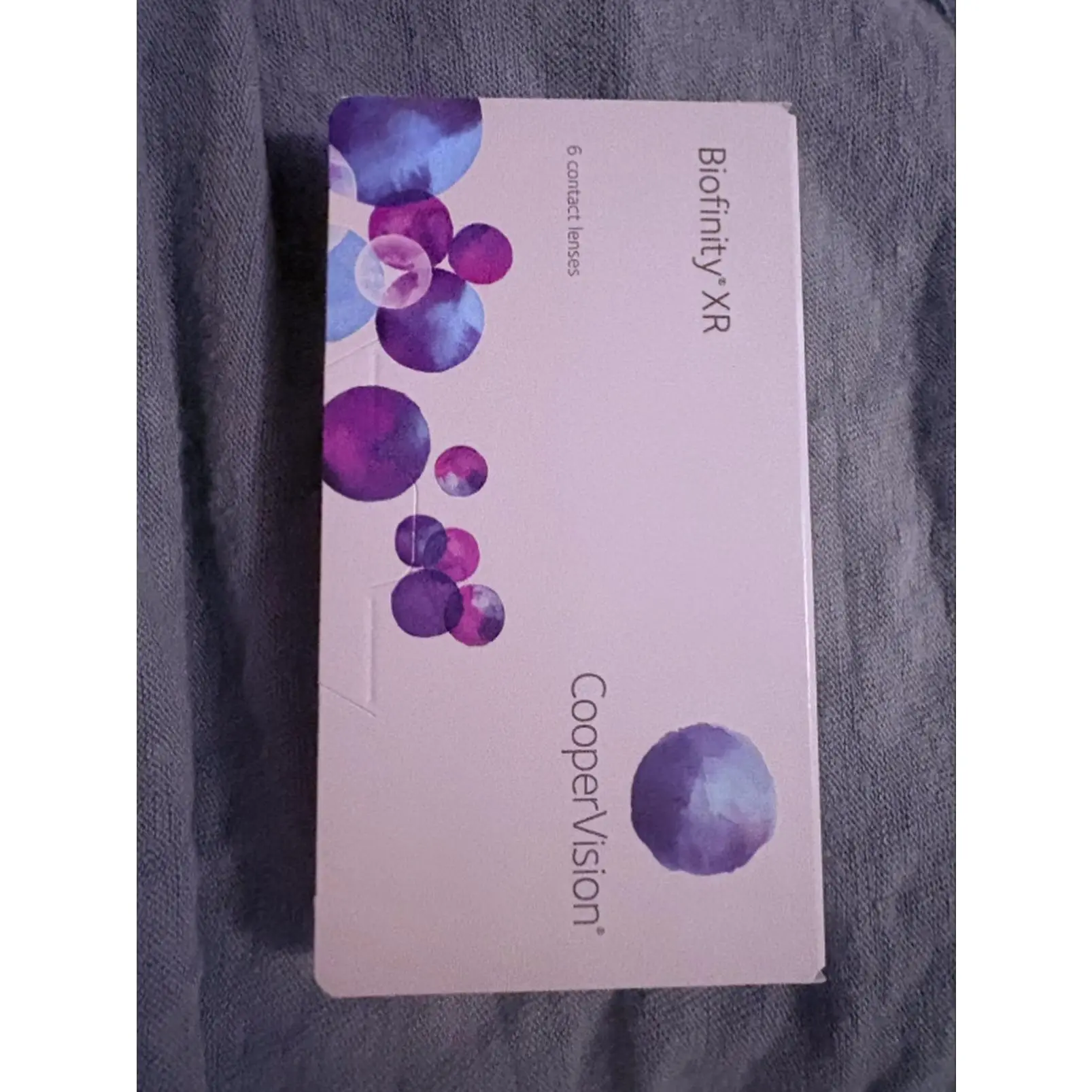 CooperVision Biofinity XR Sphere Contact Lenses - 6 Pack, BC 8.6, DIA 14.0, PWR +9.00, New Arrival