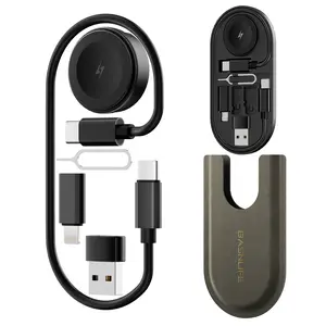 3 in 1 Wireless Charger for iPhone, Not suitable for   Charger for Multple Devices for iPhone 16/15/14/13/12, for AirPods 3/Pro/Pro 2  Plug Batteries