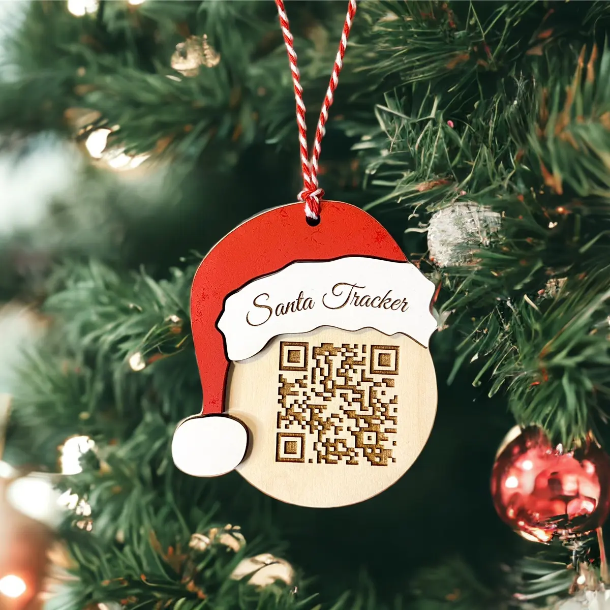 Santa Tracker Ornament