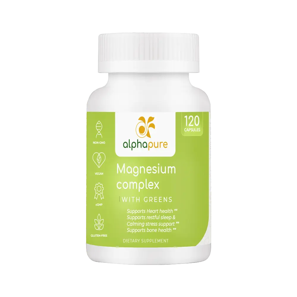 Alphapure Magnesium Complex with Greens
