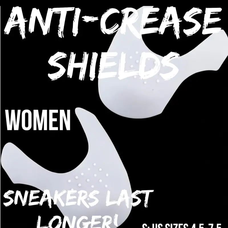 10/$20 Women’s Anti Crease Sneaker Shields US Size 7.5-13 Shoe Footwear Outsole Protective Shield