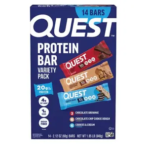 Gluten Free Protein Bars, Variety Pack, 14 ct.