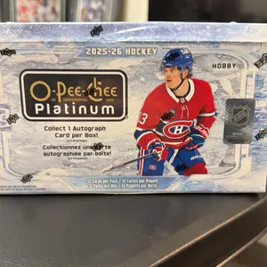 2025/26 Upper Deck O-Pee-Chee Platinum Hockey Hobby Box