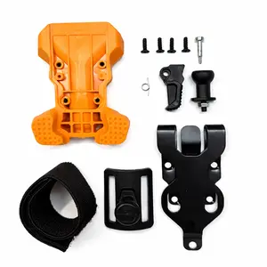 Quick Detach Tool Belt Clip, 4mm Screw Mount Heavy-Duty Holder, Metal Work Belt Accessory for Construction & DIY