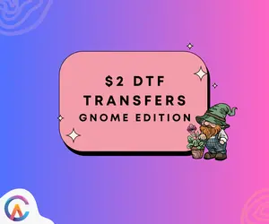 Gnome DTF Transfer Sheets – $2 Gnome Designs for Tees & Gifts