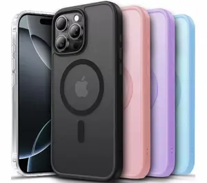 Defender MagSafe Magnetic Phone Case Cover For Apple iPhone 17 / 16 / 15 / 14 / 13 / 12 / Plus / Pro / Pro Max / Matte Shockproof Protection Casing Protective Phonecase