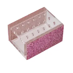 18-Hole Rhinestone Nail Drill Bit Holder