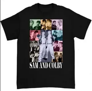 Sam And Colby Eras Tour Graphic Tee Sport Music Fan Merch Shirt