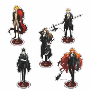 Limbus Company Yi Sang Acrylic Stand Faust Toy Model Figure Display Anime Goods Collection Desk Decoration Ornament Accesorios