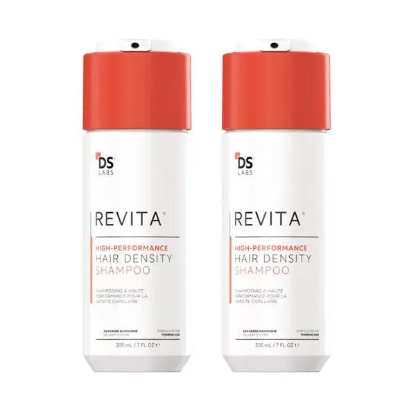 🔥 HOT SALE 51% OFF | DS Labs Revita Hair Density Shampoo for Thinning Hair, 205 mL (2 Pack) | Powered by peptides, caffeine & amino acids to support scalp wellness and healthier-looking, fuller-looking hair.