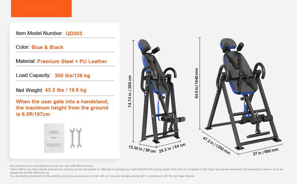 Inversion Table Foldable For Inversion Therapy And Back Pain Relief, Adjustable Angles, Strength Training Equipment, Compact Home Gym Bench, Sturdy Steel Frame With Non-Slip Footrests, Easy Assembly, Space-Saving Design Inversion Table Foldable For Inversion Therapy And Back Pain Relief, Adjustable Angles, Strength Training Equipment, Compact Home Gym Bench, Sturdy Steel Frame With Non-Slip Footrests, Easy Assembly, Space-Saving Design