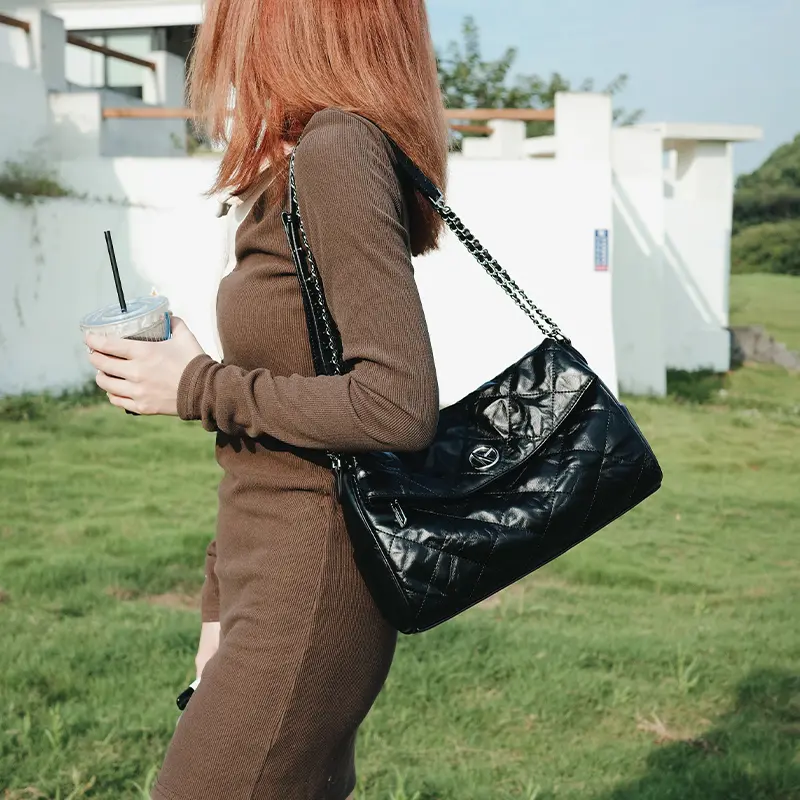 Women's bag - Koko Soft Bag - Versatile Daily Commuting Tote Shoulder Bag with Slouchy Design and Large Capacity