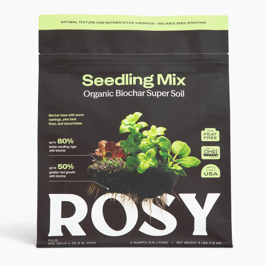 Seedling Soil for Strong Root Growth | Rosy Soil
