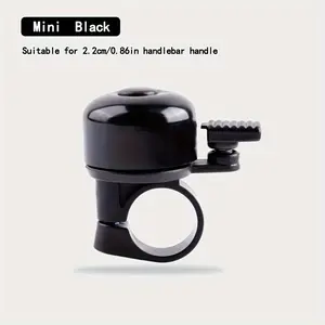 Classic Aluminum Alloy Bike Bell - Mini MTB Bicycle Ring Bell Safety Warning Alarm Accessory for Handlebars