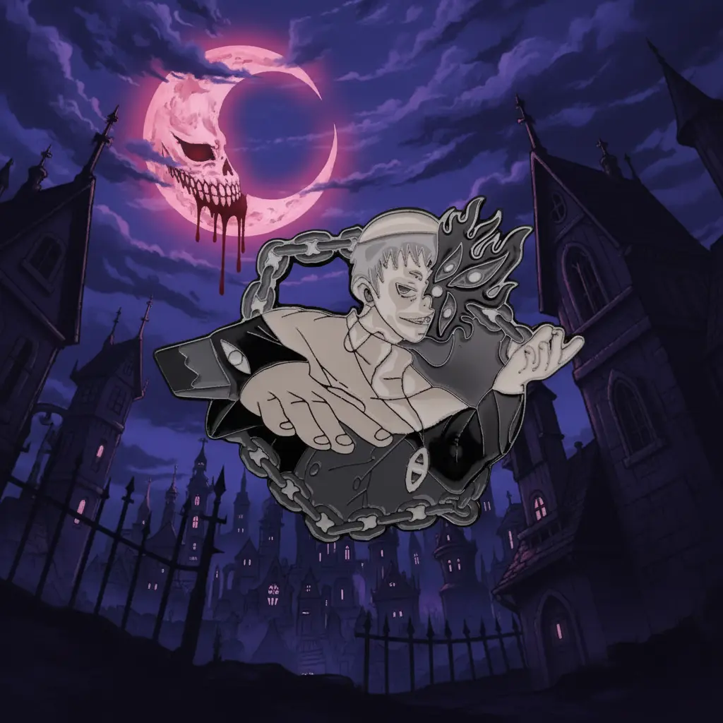Soul Eater Justin Law Pin