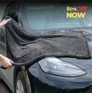 DALUCO-Super Absorbent Car Towel, Twist Ring Super Absorbent Car Drying Towel, Car Drying Towel, 1300GSM Microfiber Towel