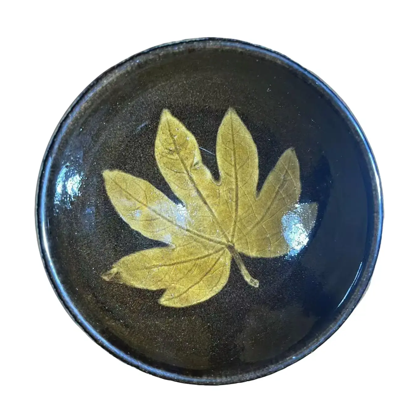 - ： Handmade Jian Zhan Teacup, Kiln Change Glaze,Traditional Ceramic Tea Bowl