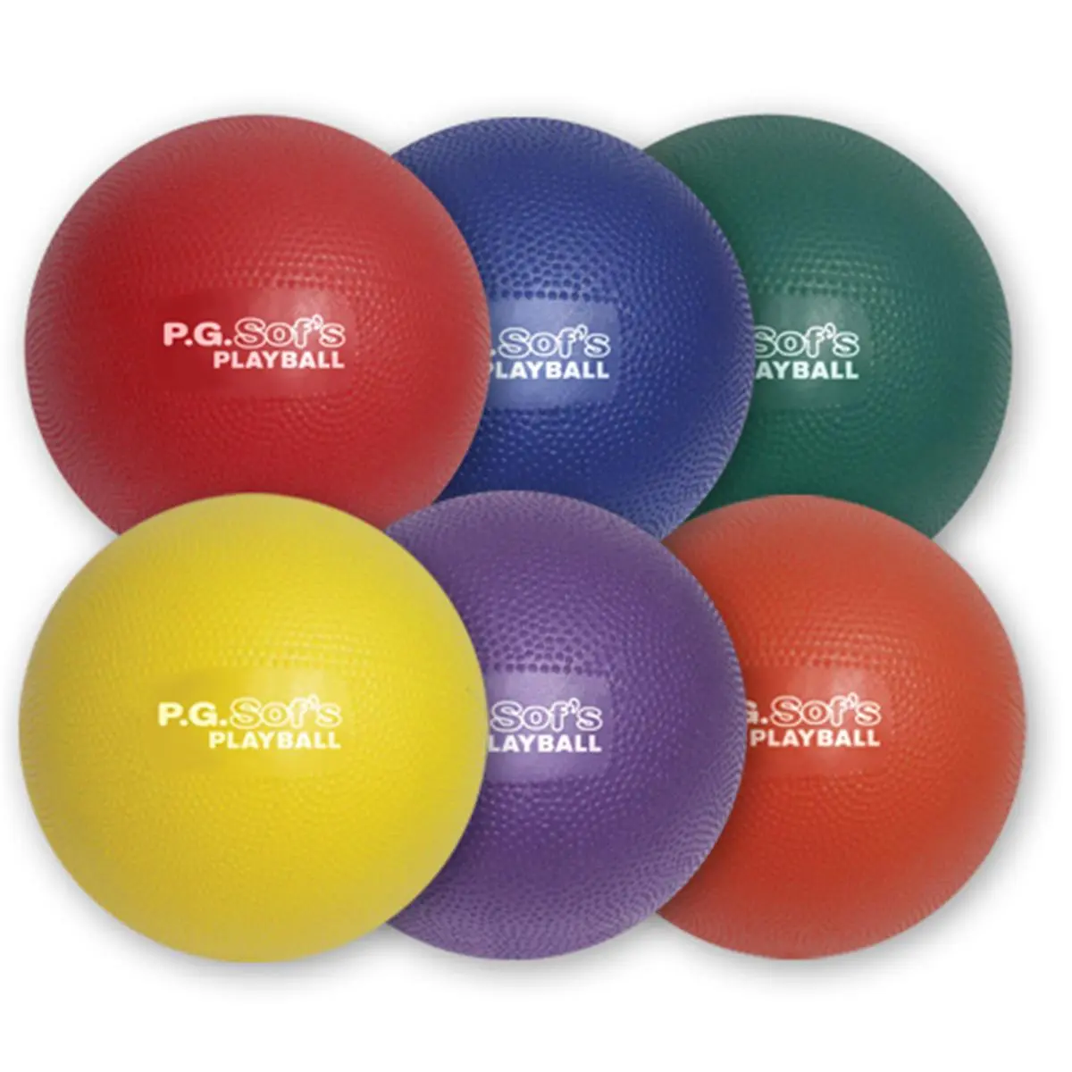 212 MAIN 6 in. Color My Class P.G. Softs Foam Ball - Durable, Supple, Bounce-Ready Soft Ball for Lifestyle and Sports Activities