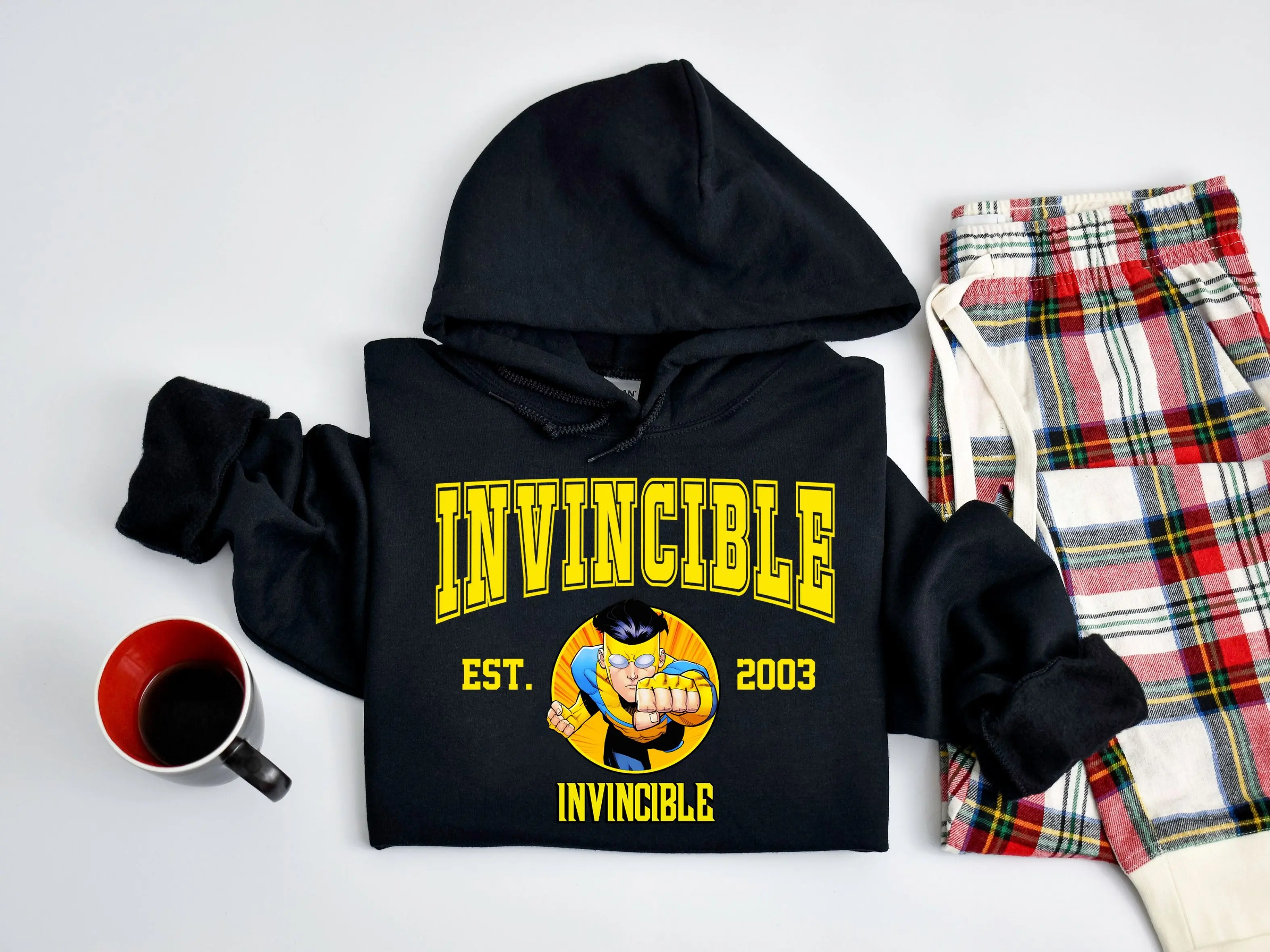 Invincible Characters Comic Hoodie Invincible Characters Comic Hoodie