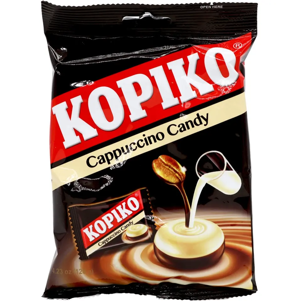 Kopiko Cappuccino Flavor Coffee Candy Snack, 4.23oz Imported Creamy Sweet Bite-Sized Treat Pack Kopiko Cappuccino Flavor Coffee Candy Snack, 4.23oz Imported Creamy Sweet Bite-Sized Treat Pack