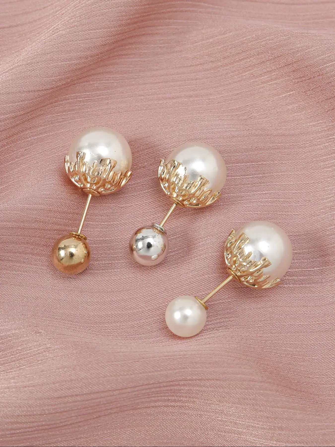 Faux Pearl Decorated Hijab Pin, Elegant Hijab Brooch for Women & Girls, Fashion Accessories for Daily Wear, Trendy All-match & Exquisite Hijab Pins