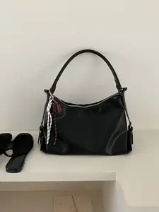Mead Vintage Large Capacity Bag for Women, 2026 New Commuter Shoulder Crossbody Bag, Relaxed Style Handbag, Trendy Tote Backpack, Hobo Crossbody Bags, Trendy Commuter Purse, Stylish Versatile Bag