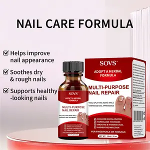 SOVS Nail Care Solution 30ml – Daily Care for Thick, Rough & Discolored Nails, 1 pack SOVS Nail Care Solution 30ml – Daily Care for Thick, Rough & Discolored Nails, 1 pack