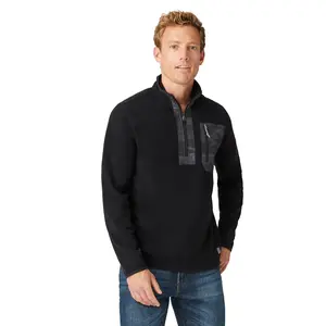 Free Country Men's FreeCycle® Super Soft Microfleece 1/2 Zip Mock Neck Shirt