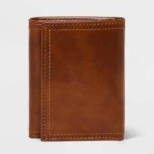 Men's RFID Trifold Wallet - Goodfellow & Co ™   Brown
