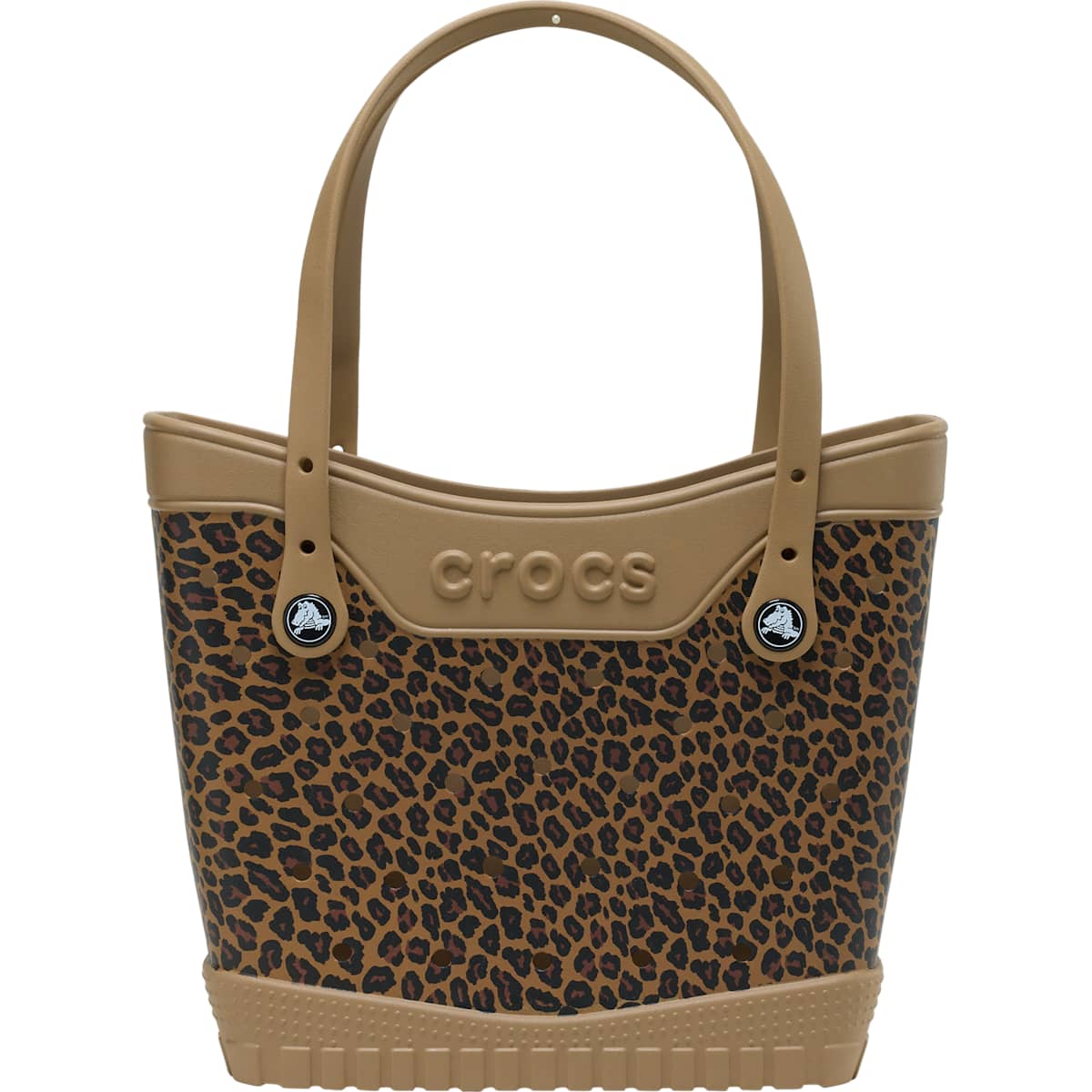 Crocs Classic Medium Cheetah Animal Print Tote Bag, Personalize with Jibbitz