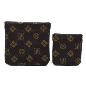 Fashion World CM Monogram Spring Zip 2-in-1 Coin Purse