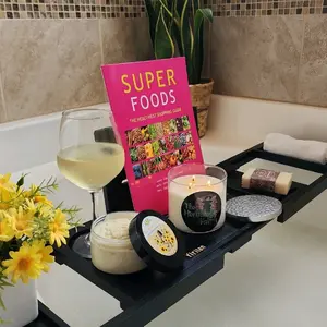 Luxurious 3-Wick Soy Candles (14oz) - Long-Lasting Burn and Relaxing Aroma - Creamy, Fragrance