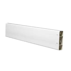 Ranch Fence Rail 8 ft High Quality Lightweight Design Vinyl White Easy Install