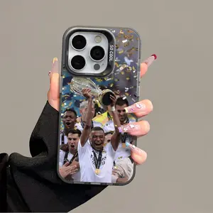 Mbappé IPhone 17 Promax Phone Case Anti Drop Protective Case Suitable For iphone 16 15 14 13 SAMSUNG S26 S25 24 23 22 ULTRA Acrylic Soccer Phone Case